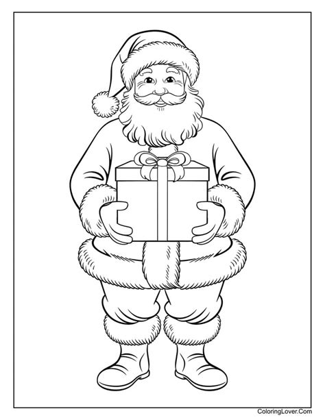 Santa Images To Color
