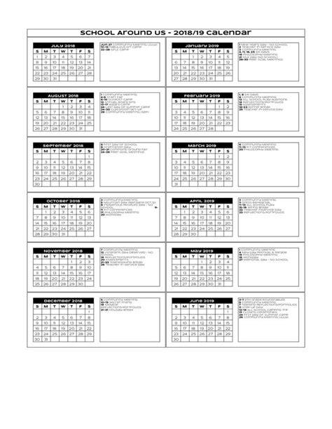 Sau 9 Calendar