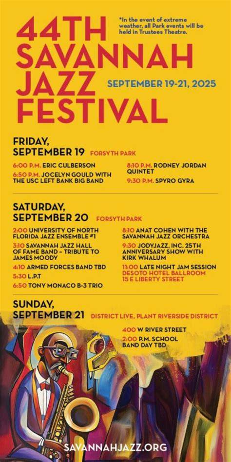 Savannah Georgia Events Calendar