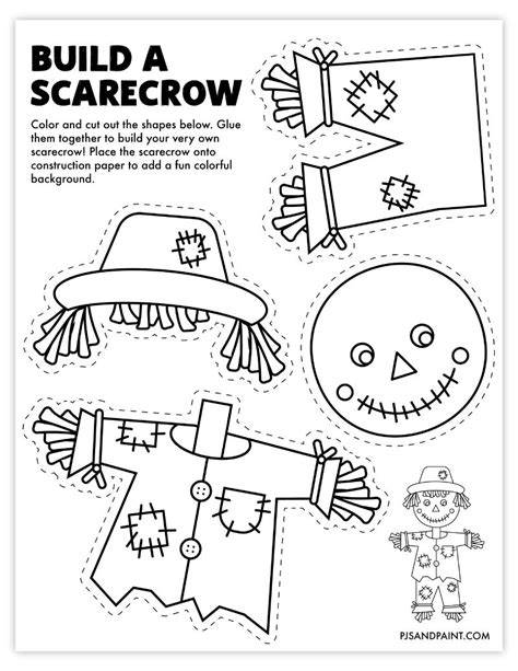 Scarecrow Pattern Printable
