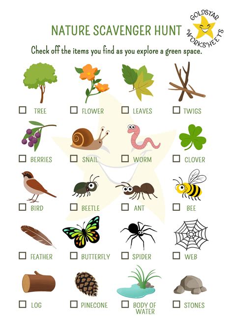 Scavenger Hunt Printables
