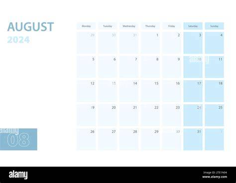 august 2024 calendar