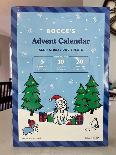 dog treat advent calendar