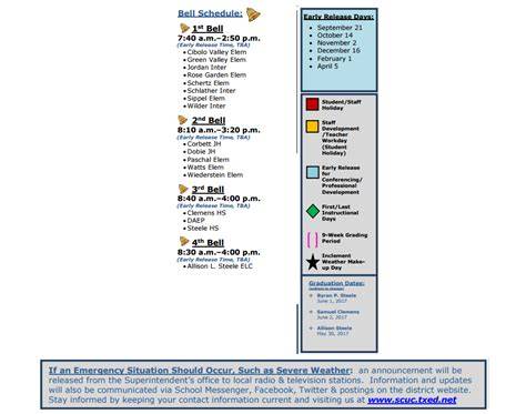 Schertz Cibolo Isd Calendar