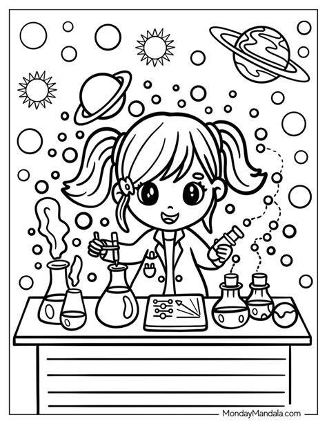 Science Coloring Pages Printable