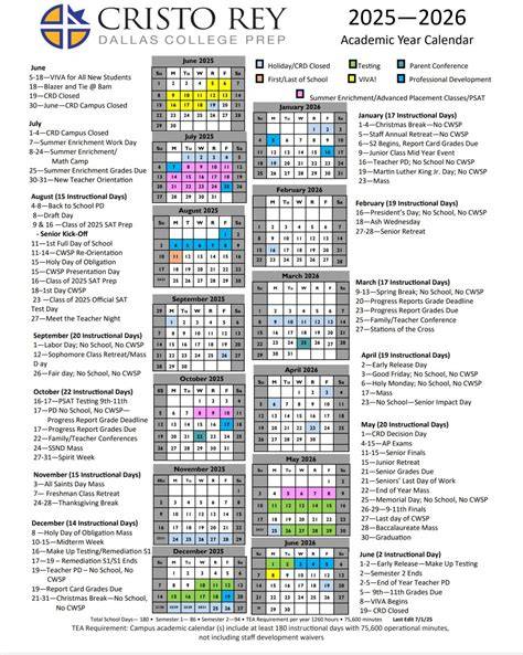 Scs Academic Calendar