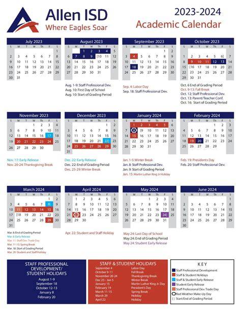 spring branch isd calendar