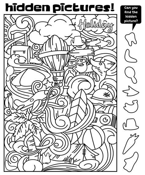 Search And Find Printables