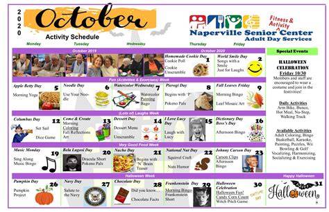 Senior Center Events Calendar