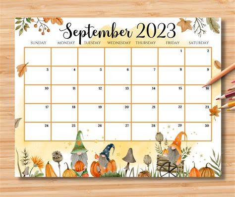 September Calendar Images