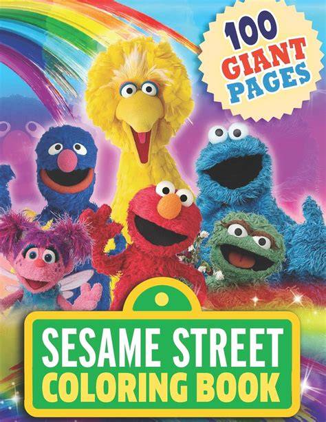 Sesame Street Coloring Books