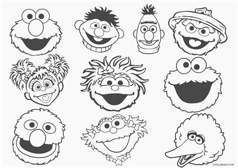 Sesame Street Printable Characters