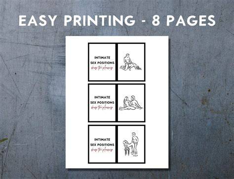 Sex Position Cards Printable