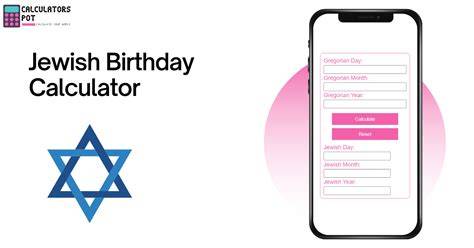 jewish calendar birthday calculator