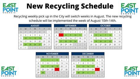 republic services calendar