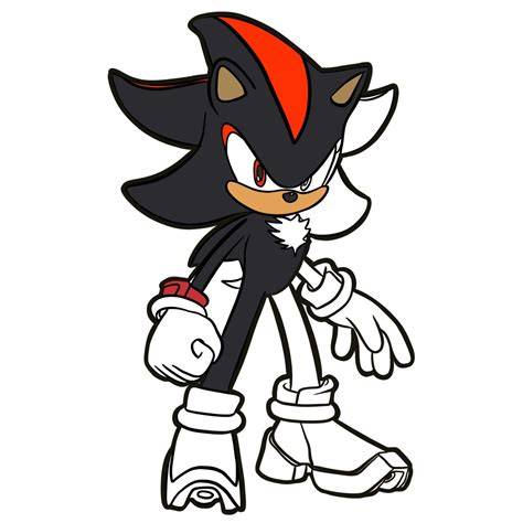 Shadow The Hedgehog Pictures To Color