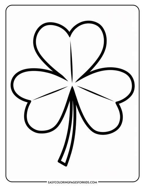 Shamrock Pictures To Color