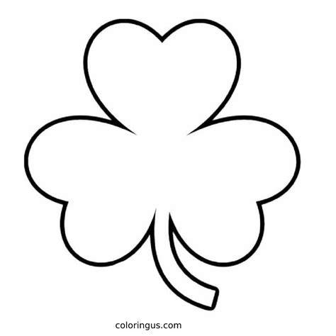 Shamrocks To Colour