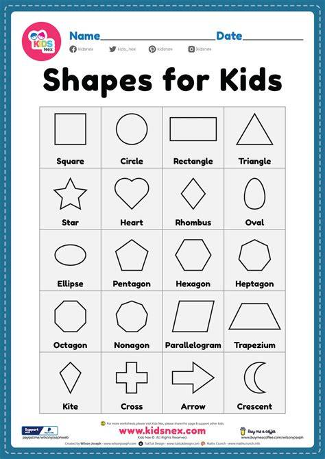 Shapes Handout