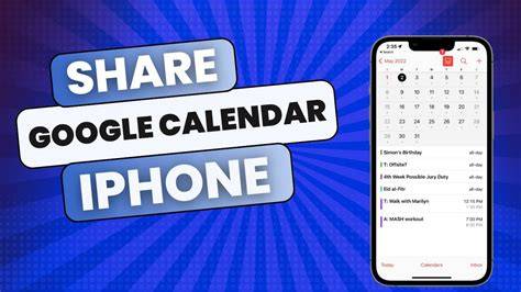 Share Google Calendar On Iphone