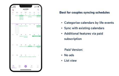 Shared Calendar App Couples
