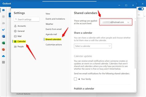 Shared Mailbox Calendar