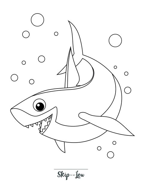 Shark Print Out