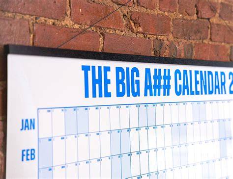 big ass calendar