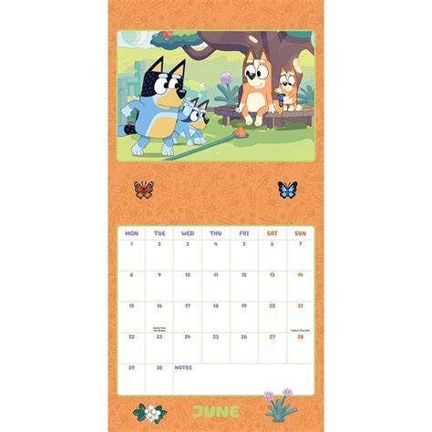 bluey calendar 2025