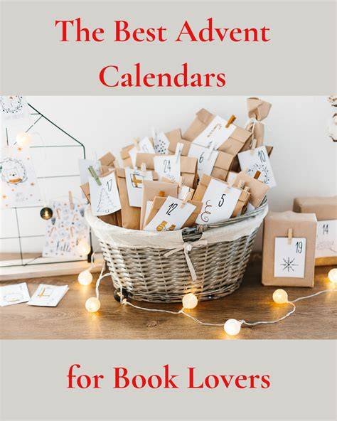 book lovers advent calendar