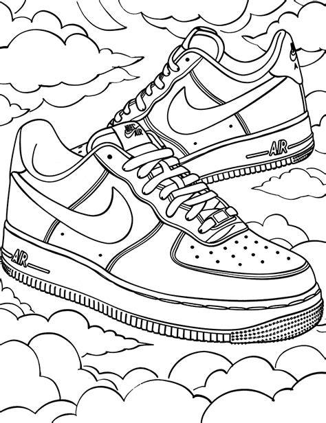Shoes Coloring Pages Printable