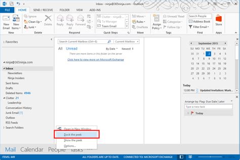 Show Calendar In Outlook