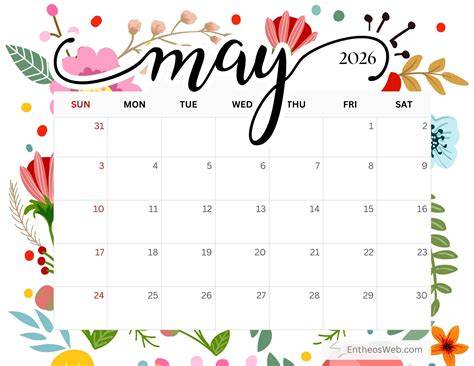 Show May Calendar