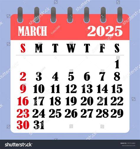 Show Me March 2025 Calendar