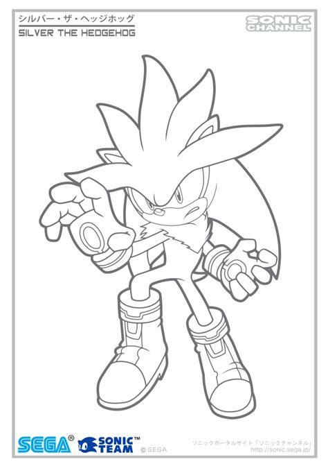 Silver Hedgehog Coloring Pages
