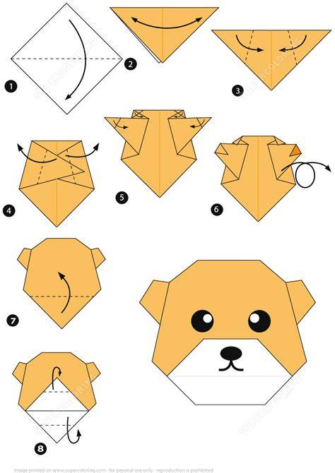 Simple Origami Instructions Printable