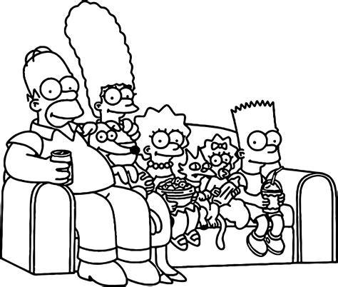 Simpsons Pictures To Color
