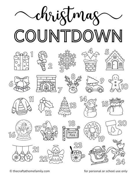 christmas countdown calendar