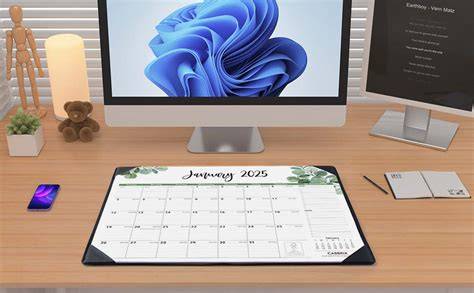 large desk calendar