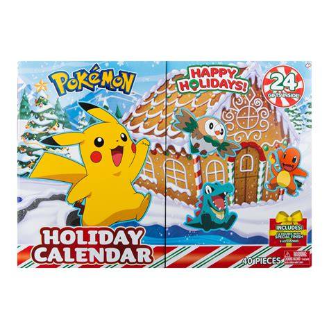 pokemon holiday calendar