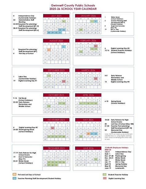 savannah public schools calendar