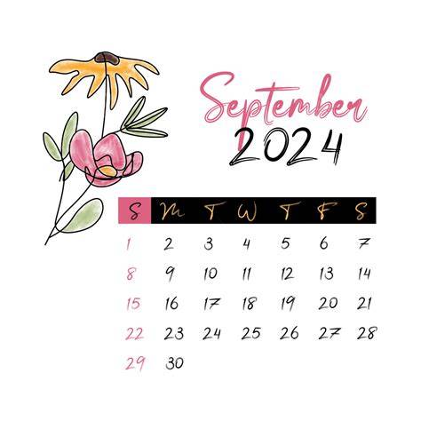 september 2024 calendar