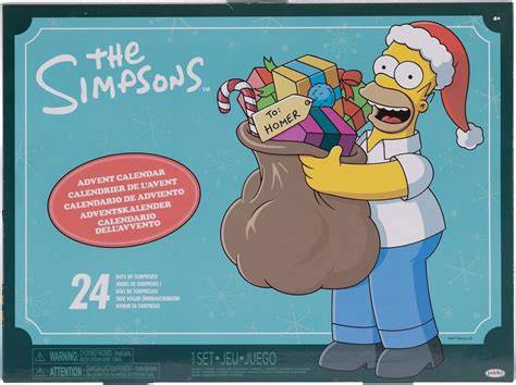 simpsons advent calendar