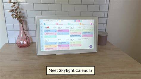 Skylight Calendar 27 Inch