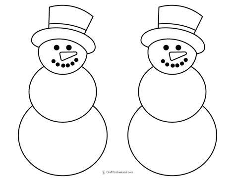 Snowman Printable Images