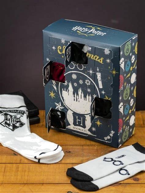Sock Advent Calendar Harry Potter