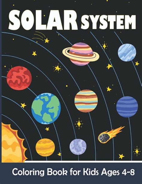Solar System Coloring Book Pages