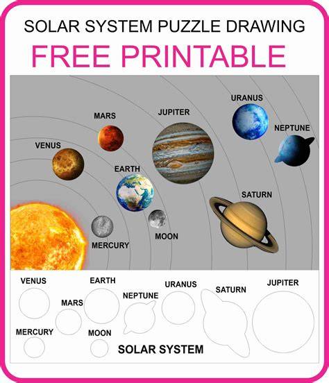 Solar System Printables Pdf