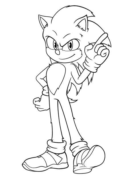 Sonic 2 Colouring Pages