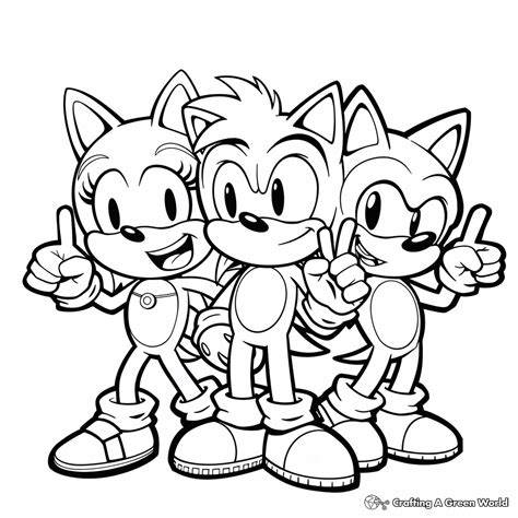 Sonic And Friends Coloring Pages